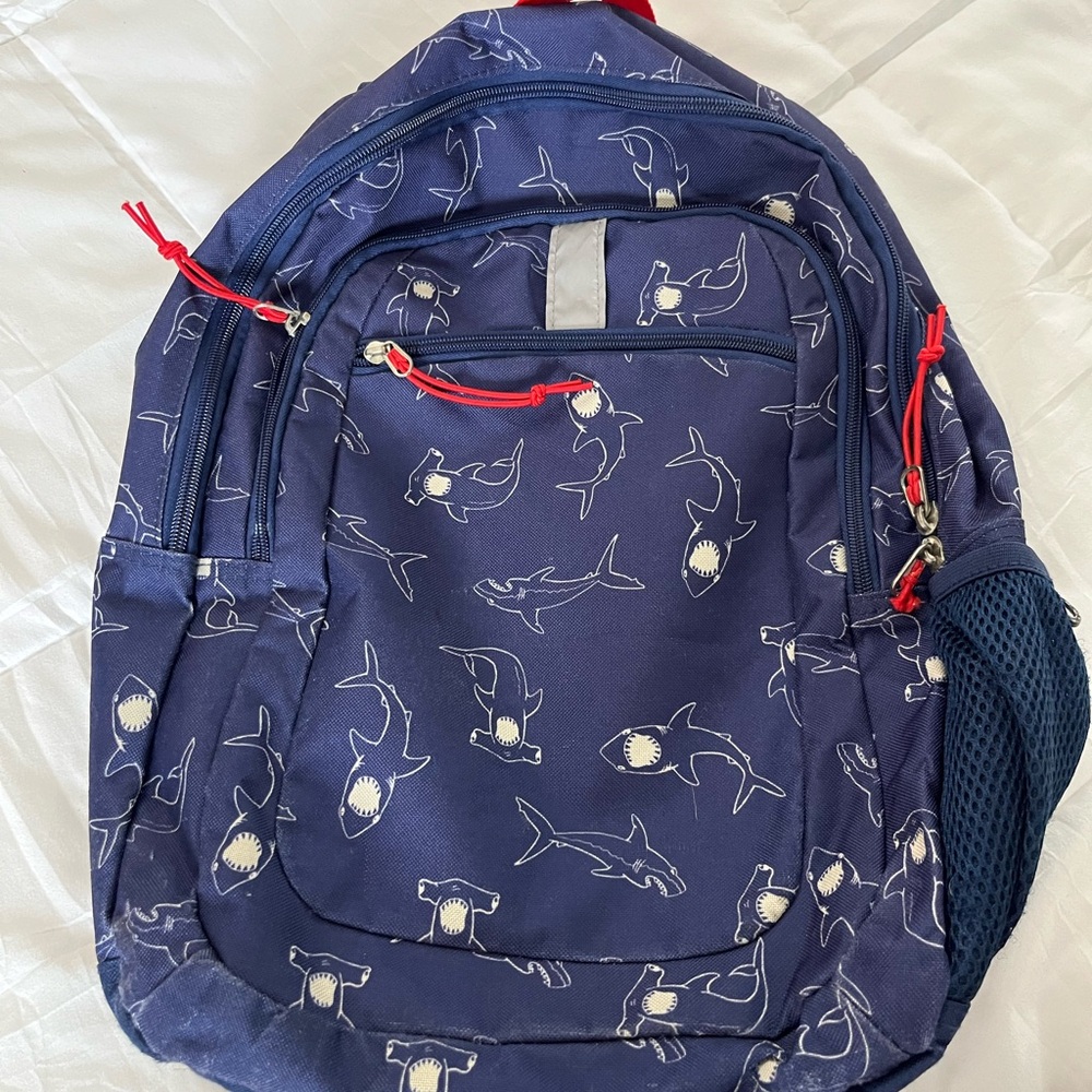 Target Kids Shark Backpack - Navy and Red